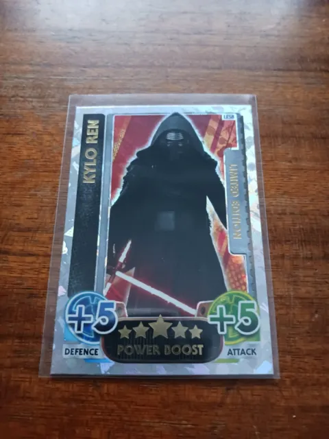 Topps Star Wars Force Attax Kylo Ren Limited Edition Card