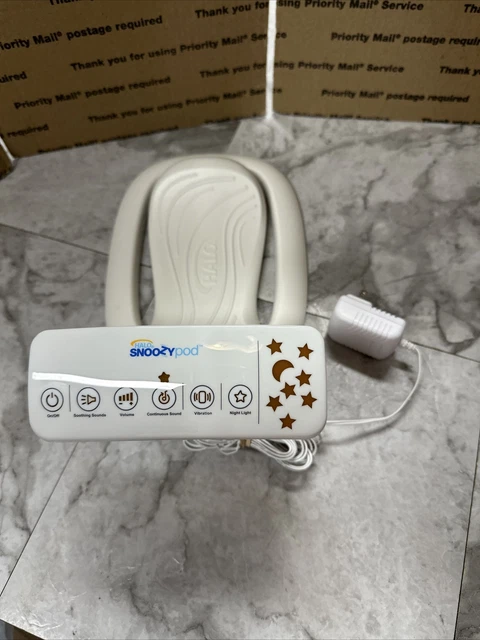 Halo Snoozy Pod Vibrating Bedtime Soother ￼vibrating TESTED Includes Cord L0223