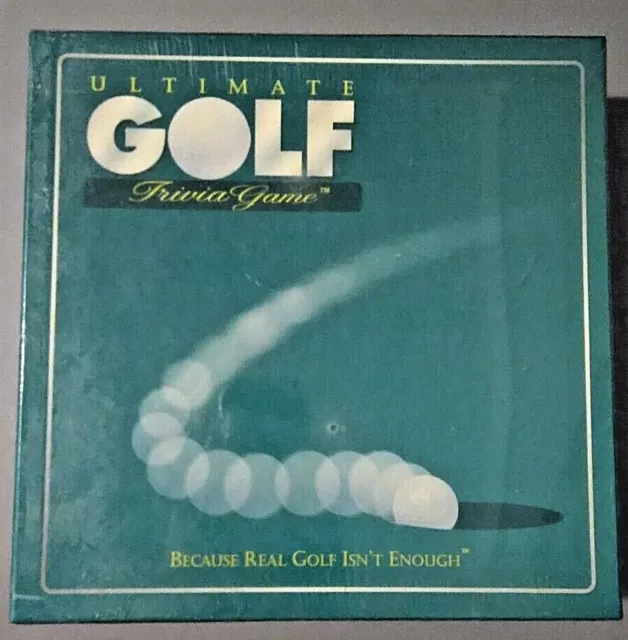 Ultimate Golf Trivia Game 2-8 Golf Games International LLC NIB 1997 NICE!