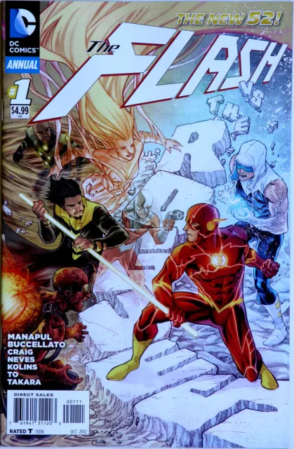 Flash Annual #1 Vol 4 New 52 - DC Comics - Francis Manapul - Brian Buccellato