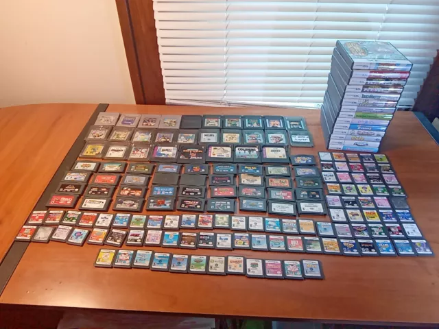 *AS-IS* HUGE Lot of  160+ Untested / Defective Game Boy Color Advance GBA DS