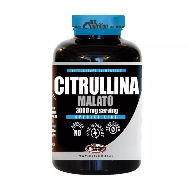 PRO NUTRITION CITRULLINA MALATO integratore alimentare formato 90 cpr