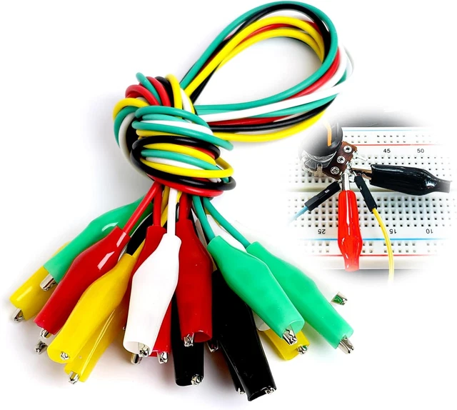 Cavi Di Prova Per Multimetro 3 Set - Pinze A Coccodrillo E Connettori Banana - Foto 10