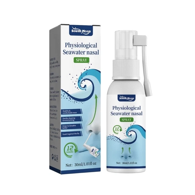Solución salina hidratante nasal salina nasal, nasal salina