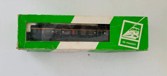 DE MASSINI LS MODELS voiture voyageurs 1/2 classe ROMILLY V