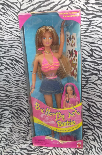 MATTEL - POUPÉE Barbie Butterfly Art - Tattoo - 1998 EUR 7,00 - PicClick FR MATTEL - POUPÉE Barbie Butterfly Art - Tattoo - 1998 EUR 7,00 - PicClick FR