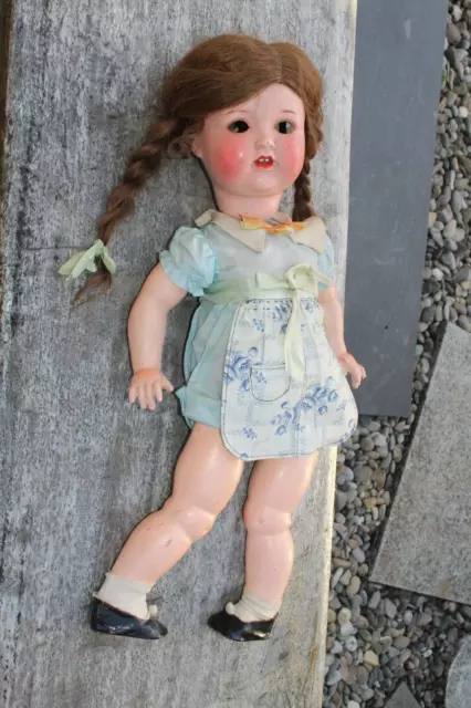 Antike Puppe KÖPPELSDORF 60 cm ANTIKE PUPPE HEUBACH KÖPPELSDORF BASTLERSTÜCK