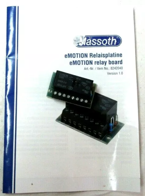 SIMILAR TO (MASSOTH 8242040) eMOTION RELAY BOARD