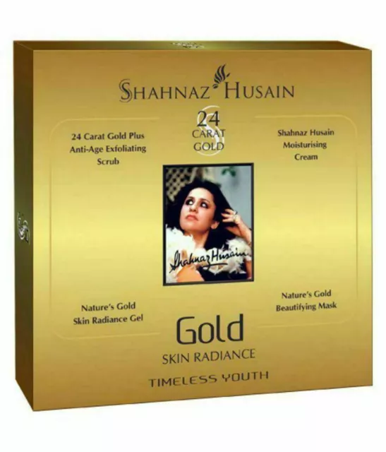 Shahnaz Husain 24 Carat Gold 40 gm Facial Kit - F/Shipping