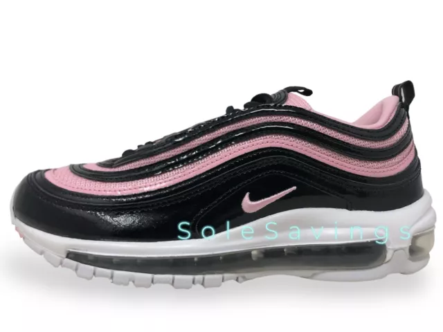 Womens Nike Air Max 97 (Limited Edition) Black/Soft Pink Running Shoe DM8268 600 2