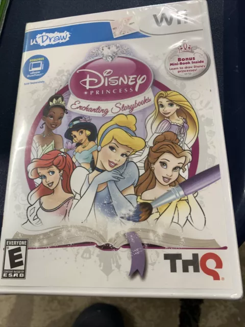 uDraw Disney Princess Enchanting Storybooks Nintendo Wii Video Game New Sealed