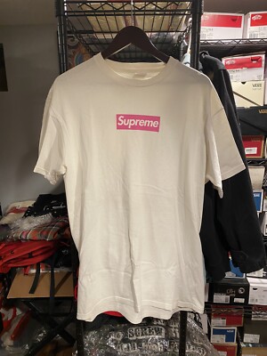 SUPREME MINI BOX Tee Summer 2020 L Checkerboard Custom Nba Patch ...