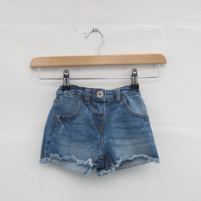 Pantaloncini denim blu zoo Debenhams per bambini età 2-3 anni spiaggia estiva blu