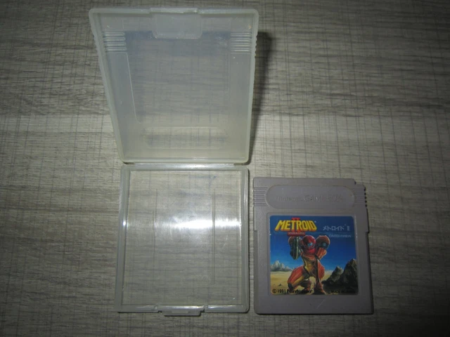 Jeu De Game Boy   Motroide  +  Boitier