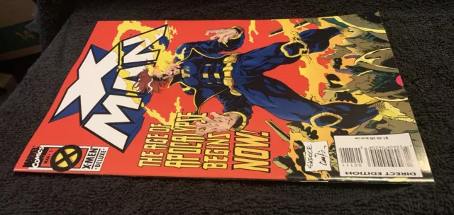 Marvel Comics X Man # 1 : 1995 Nr-Mint : Age of Apocalypse 1st print 2
