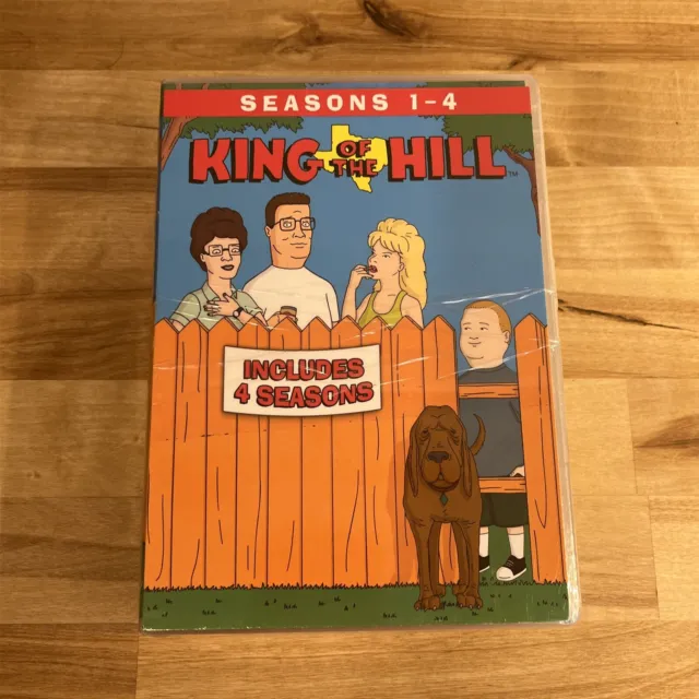 King Of The Hill Seasons DVD 1-4 13 Disc Set Animation Fox Mike Judge NEW Sealed