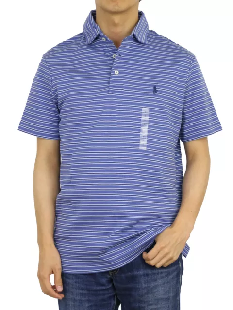 Polo Ralph Lauren Soft Touch Short Sleeve Border Striped Polo Shirt