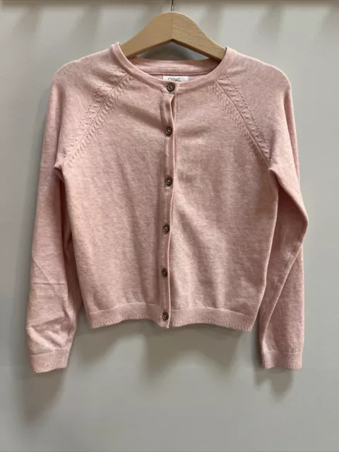 Next Girl’s Cotton Cardigan. Age 5. Long Sleeve. Pink. New!