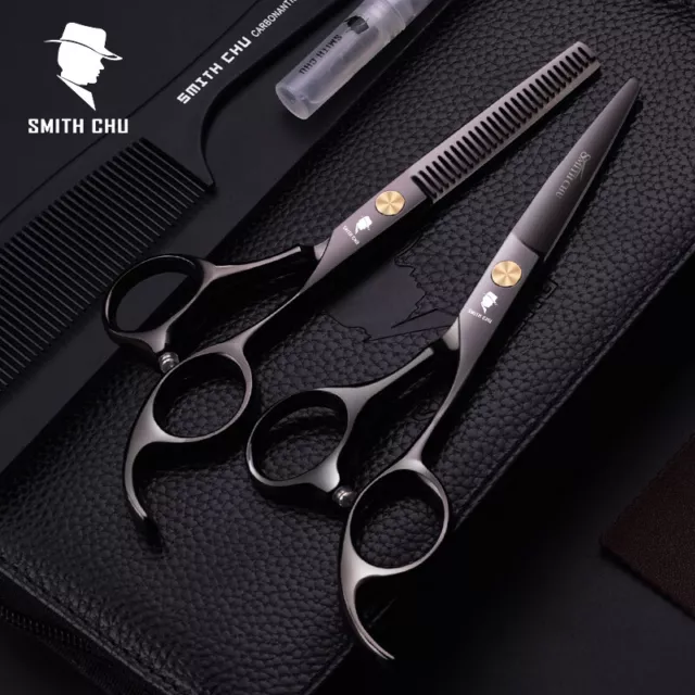 Smith Chu Japan Gator 5.5" Cutting & Thinning Hairdressing Scissors Set RRP £455