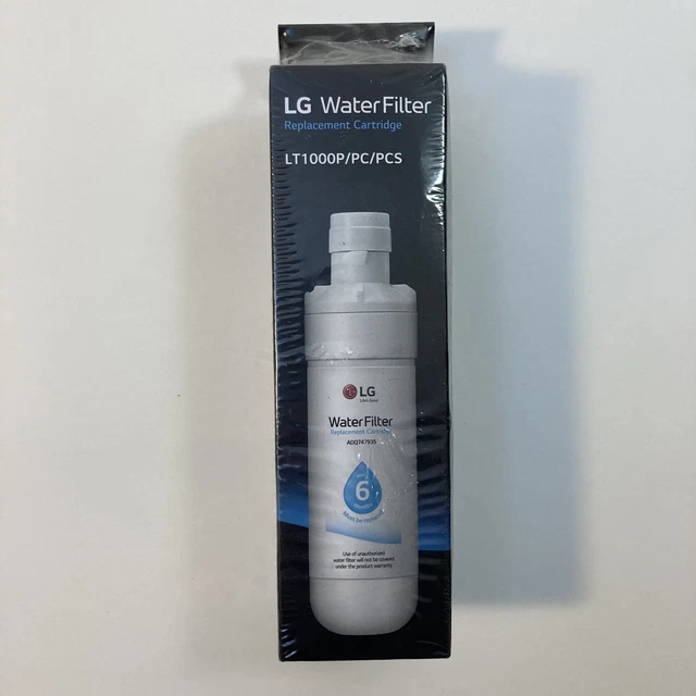 GENUINE LG WATER Filter LT1000P/PC/PCS Replacement Cartridge New