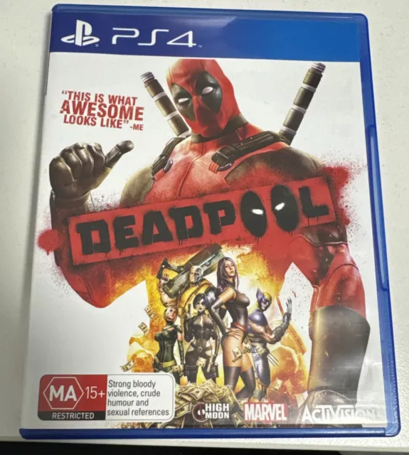 Marvel Dead Pool Deadpool Sony PS4 Playstation 4 Pro RPG Action Adventure Game