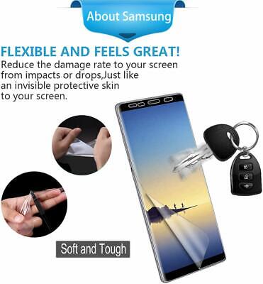 2-Pack HYDROGEL Screen Protector Samsung Galaxy S20 Ultra S10 S9 S8 Plus Note 20 3