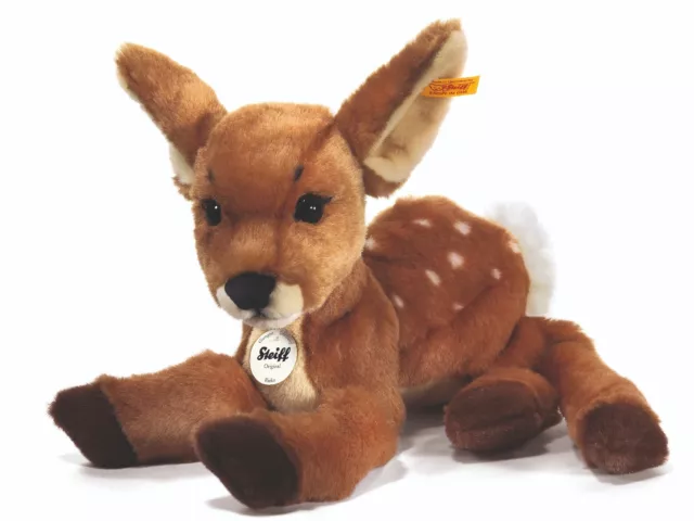 Steiff 'Rieke' Fawn / deer - classic plush washable soft toy - 35cm - 070433