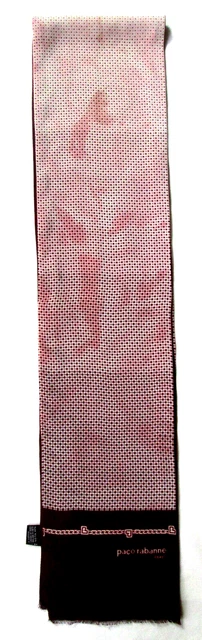 Écharpe BOLGHERI Vintage En Soie 100% - Dimensions 145 X 32 Cm, Couleur Jaune, Occasion