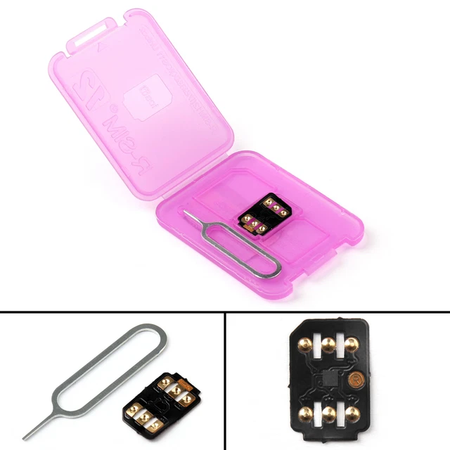 RSIM 12 R-SIM Nano Unlock Card Fit for iPhone XS X 8 7 6 4G iOS14.7 Lot