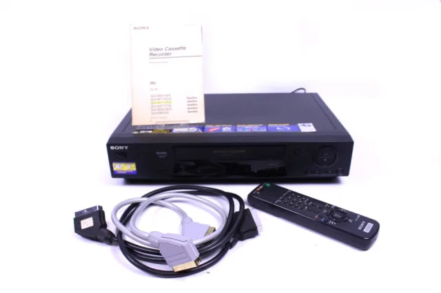 Sony SLV-SX710 HiFi Stereo VHS Videorecorder VPS/PDC ShowView Smartlink Schwarz
