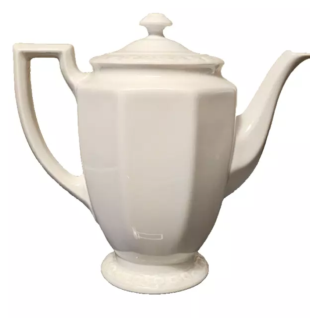 Rosenthal Maria Weiss Kaffeekanne - Achteckig - Ø 23,0 cm - H 20,4 cm - 1,080 l