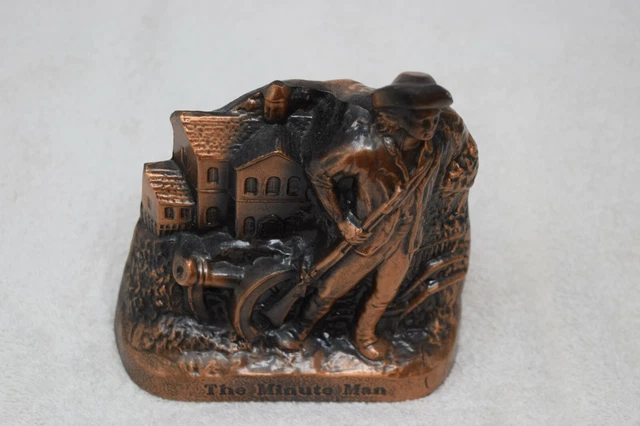 Capital Savings Metal Bank, Copper, The Minute Man, 1974