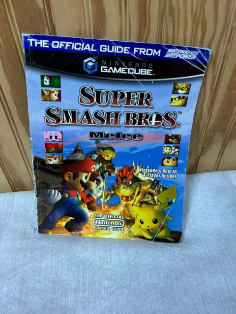 Super Smash Bros Melee Official Players Guide From Nintendo Power Gamecube 2001