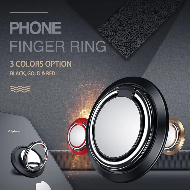 iRing Phone Ring Finger Holder Car Mount Hook iPhone Stand Mobile Grip GPS iPad