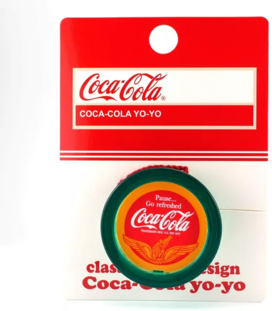 Coca-Cola Official Butterfly Yo-Yo Classic Logo design [1930s - 1940s] Spin Gear
