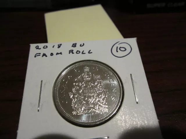 2018 - Canada Brilliant Uncirculated 50 cent - BU Canadian half dollar