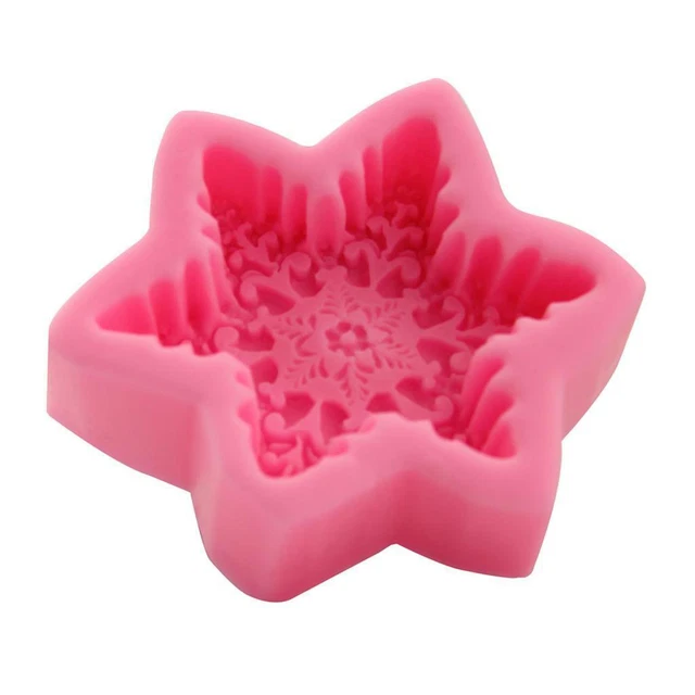 Snowflake DIY silicone mold baking mold chocolate cake mold sugar