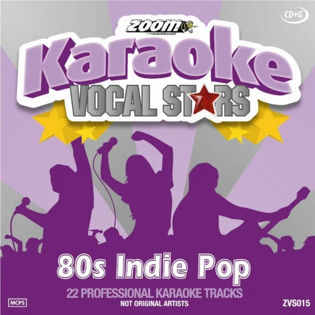 Zoom Karaoke Vocal Stars Serie Band 15 CD + G - 80er Indie Pop