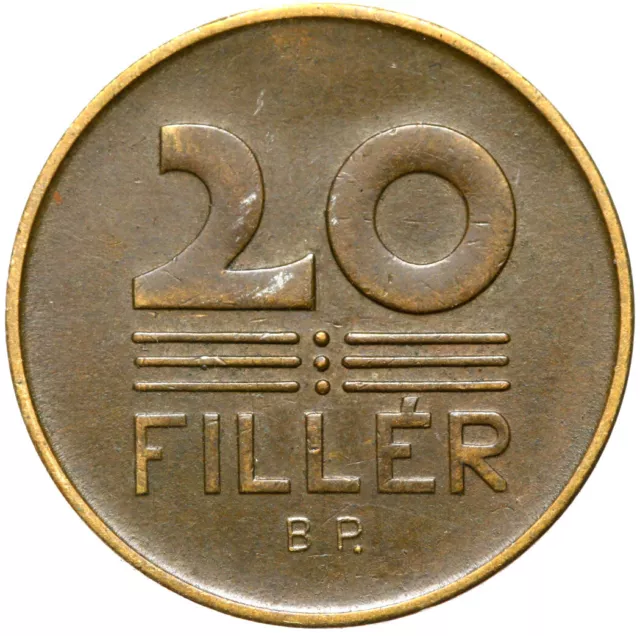 Ungarn - Münze - 20 Filler 1946 BP - Budapest - ERHALTUNG !