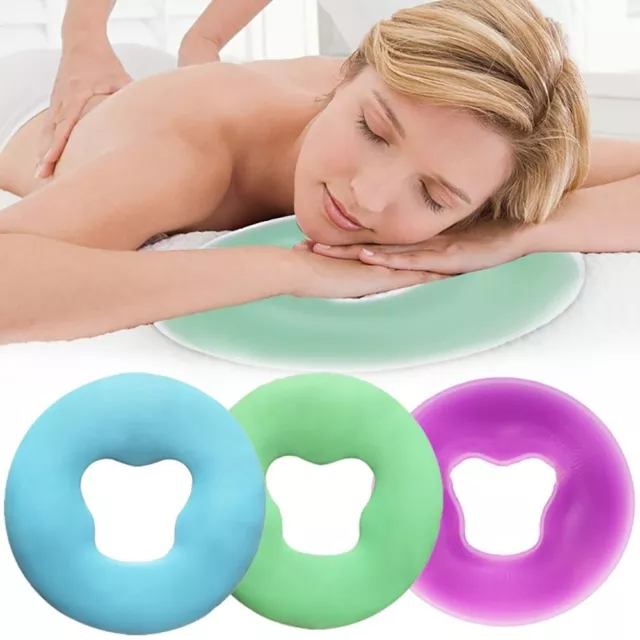 Almohada de silicona almohada de masaje de silicona suave salón de belleza