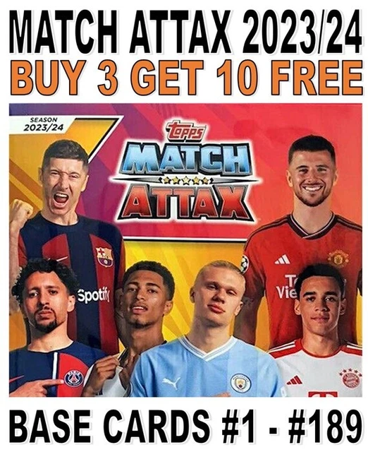 MATCH ATTAX 2023/24 2024 Champions League Carte Base 1 189