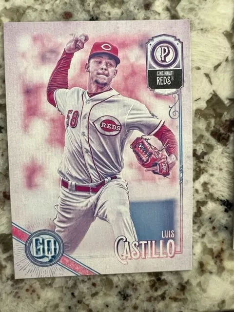 2018 Topps Gypsy Queen Missing Blackplate Card Cincinnati Reds Luis Castillo 207