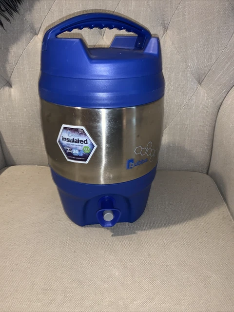 Bubba Keg mega 128oz Blue Stainless Steel Plastic Insulated Drink Cooler