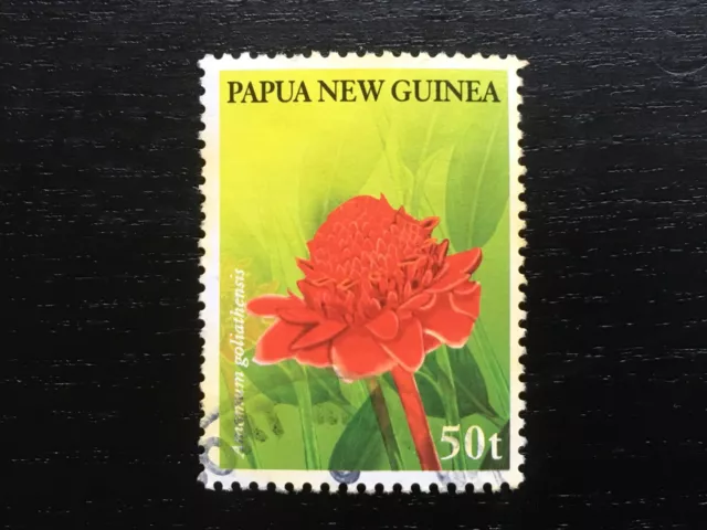 Papua New Guinea Png 1997 Flowers 50T Amomum Goliathensis - Fine Used