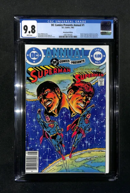 DC Comics Presents Annual #1 CGC 9.8 Classic Comic Book Story Superman Story