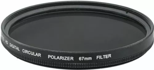 67mm HD Circular Polarizer CPL Filter for DSLR Cameras/Camcorders & Lenses