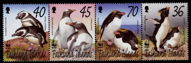 FALKLAND ISLANDS QEII SG937a, 2002 Penguins set, NH MINT.