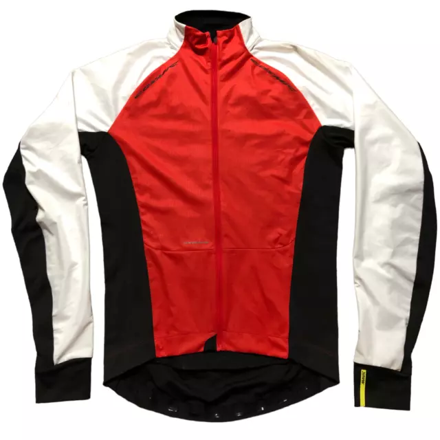 Mavic Cosmic Cycling Jersey Womens Size M Windride Long Sleeve Sample Red Black