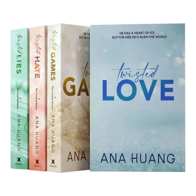 Twisted Series 4 Books Collection Set by Ana Huang (2022, Paperback) free shippi