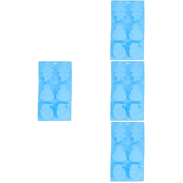 Set 4 Kieselgel Silikonform Mit 6 Löchern Gefälligkeiten Für Weihnachtsfeiern